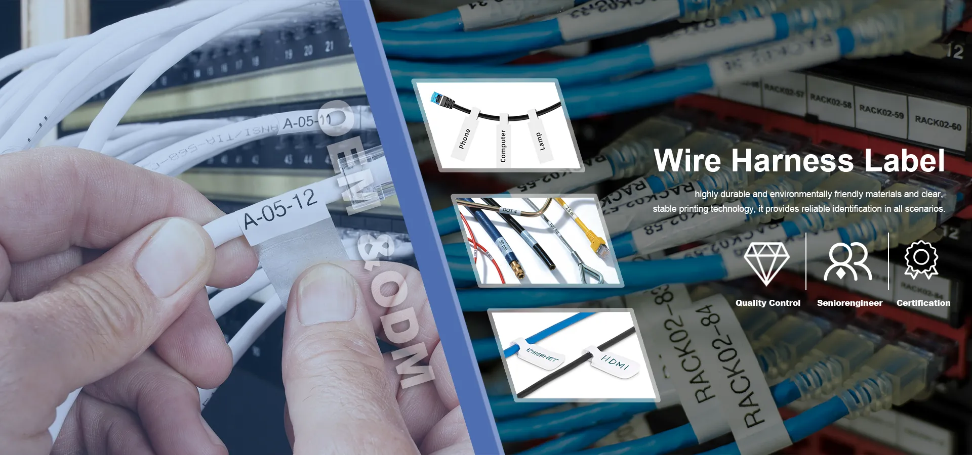 China Wire Harness Label Leverandør