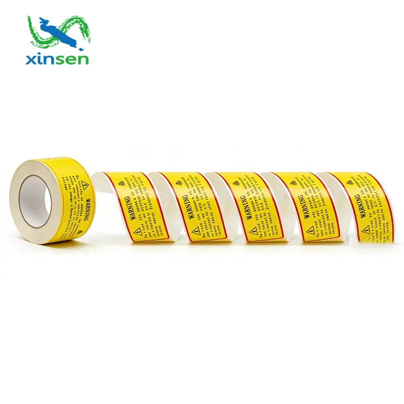 Xinsen Packaging leverer brugerdefinerede industrielle etiketter af høj kvalitet til komplekse industrielle applikationer
