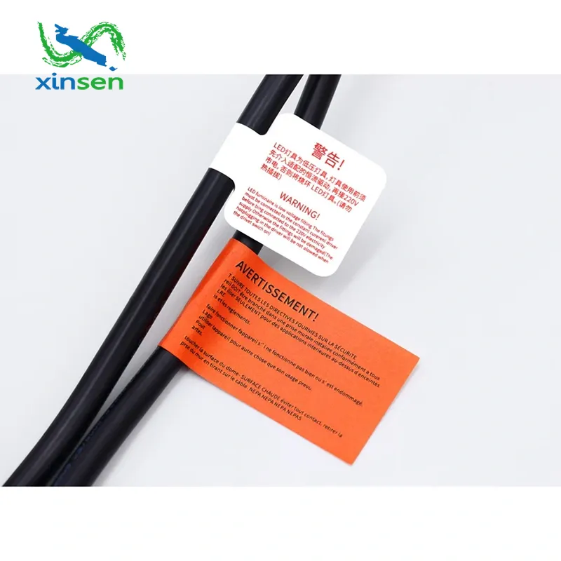 Anti-Slip strømledningsmærkat