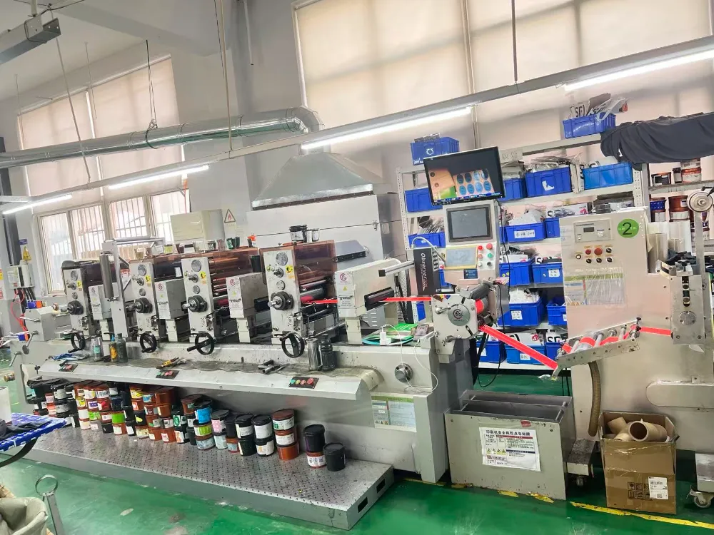 Automatic high-speed intermittent rotary printing and die-cutting machine for waterproof electronic sticker labels