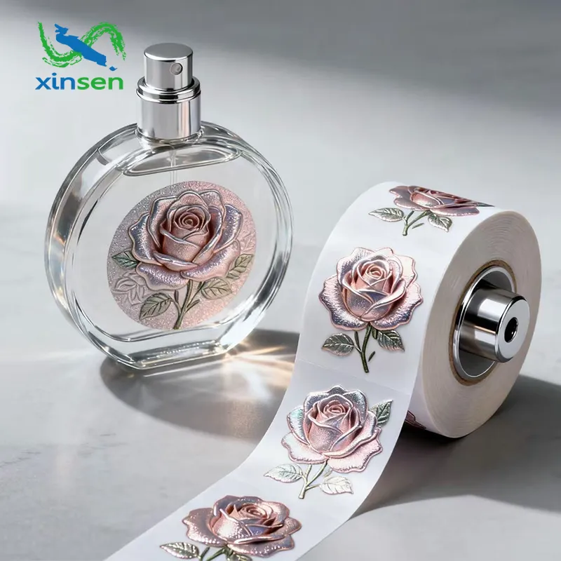 Parfumeflaske vandtæt etiket