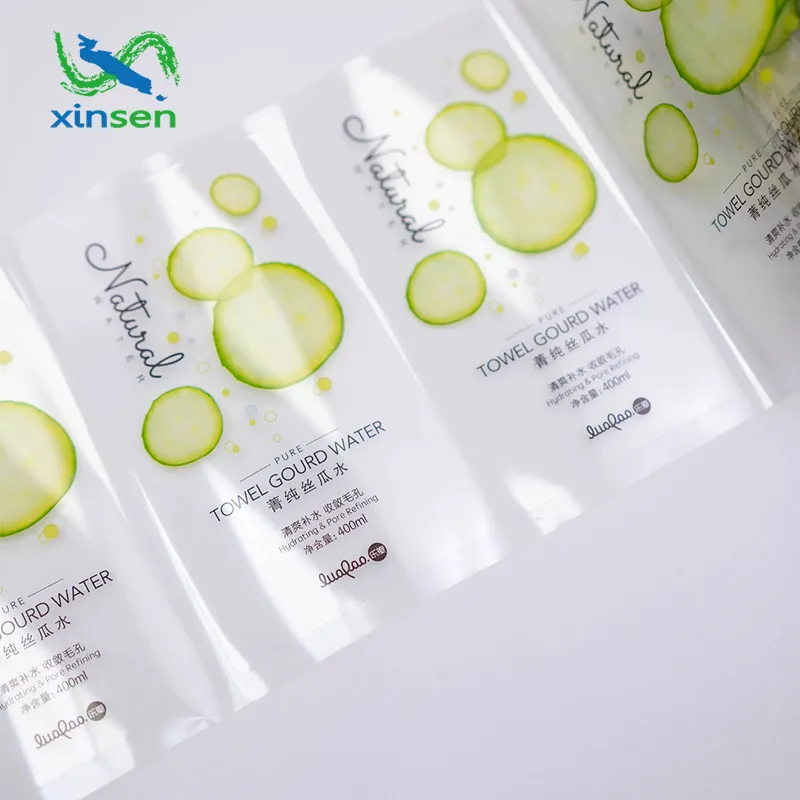 Shampoo flaske vandtæt etiket